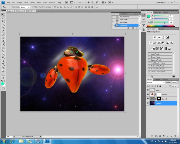 Creation of Robobug: Step 18